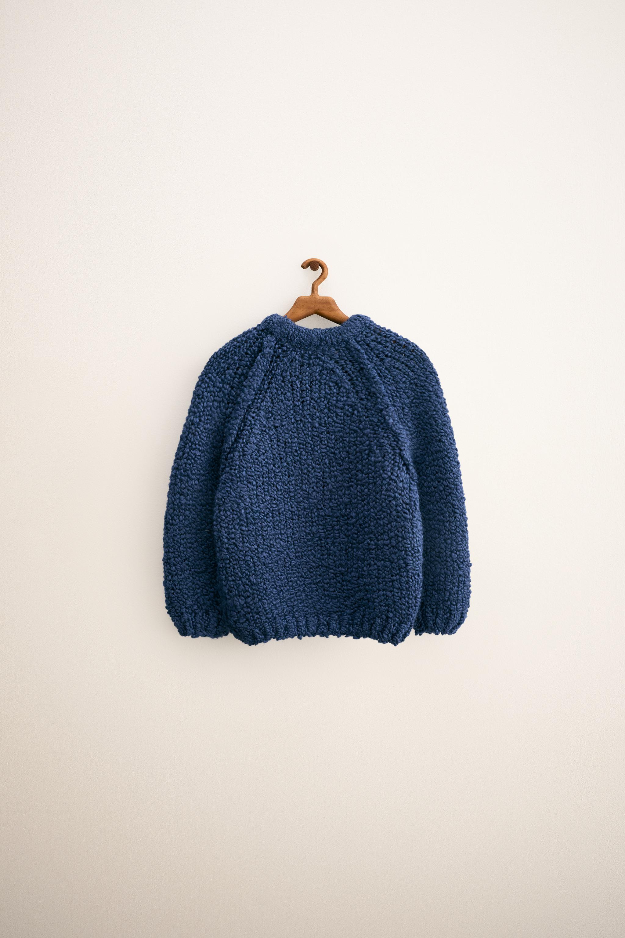 ZARA TIMELESS - CHUNKY KNIT JUMPER WITH WOOL AND ALPACA